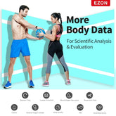EZON FOCUS R7 - Fabric Gray: Sports Watch for All Runners with 4 - Channel HR Monitoring & Dual - Band GPS - EZON Watch